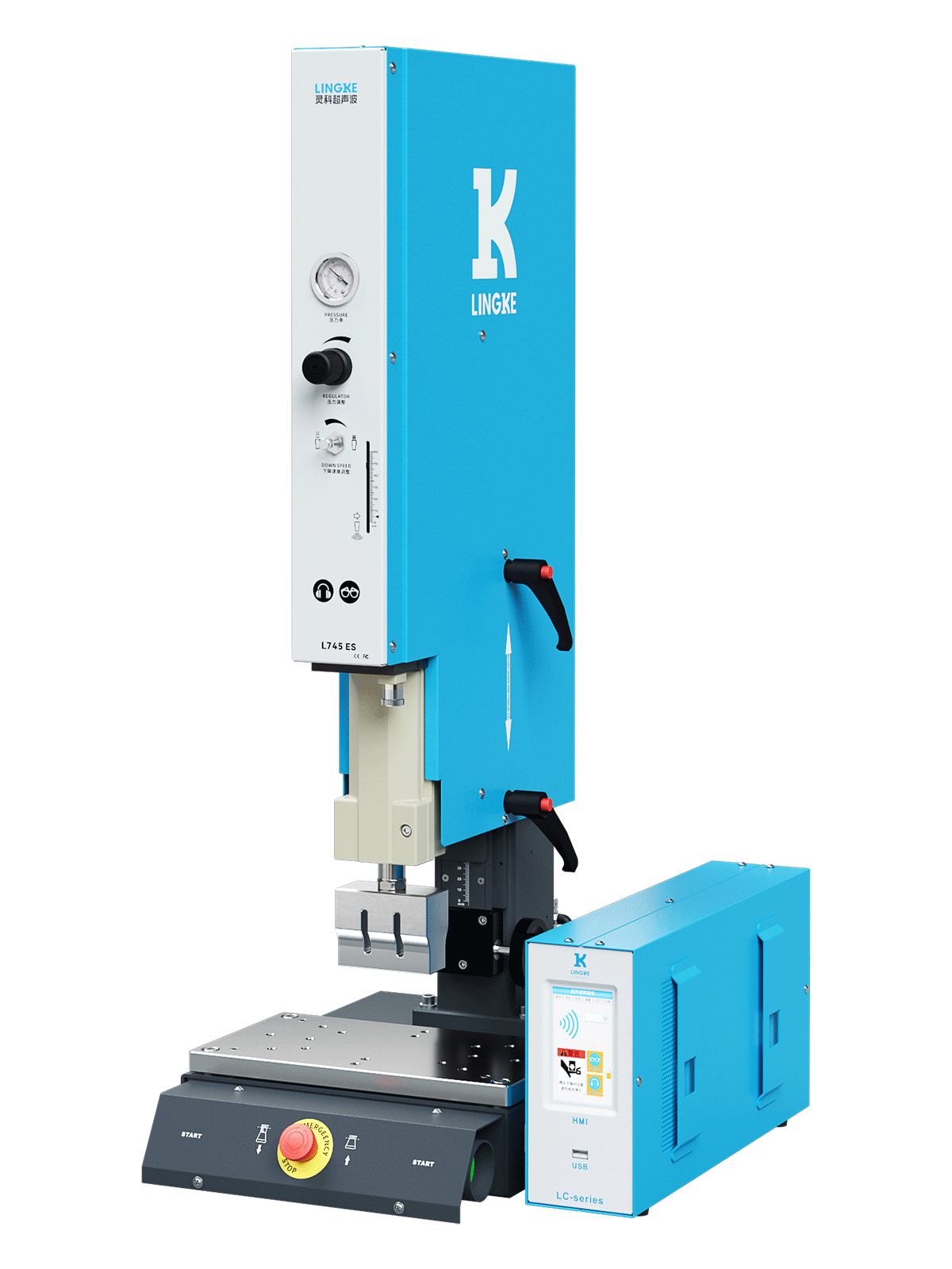 靈科超聲波塑料焊接機(jī) 35kHz-1200W L745 ES 數(shù)字 靈科超聲波塑料焊接機(jī) 35kHz-1200W L745 ES 數(shù)字